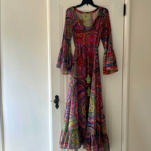 Alexis Floral Chiffon Maxi